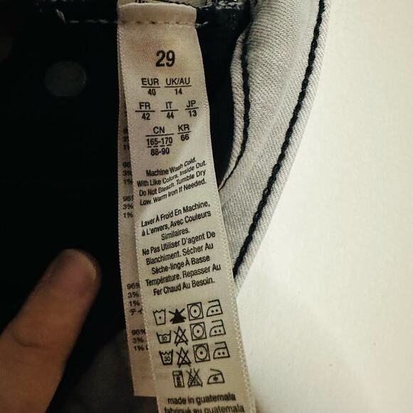 SPANX Women's Gray Ultra Light Wash Denim The Slim-X Cropped Jeans Size 29 - Picture 10 of 10